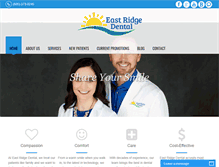 Tablet Screenshot of eastridgedentalsf.com